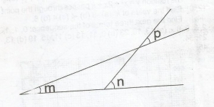 From the diagram, which of the following is true?
