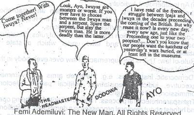 Which of the following is the consequence of lack of understanding between the Iwuya and Ipaja?
