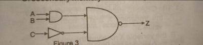 The logic equation for the logic-circuit in the diagram above is?
