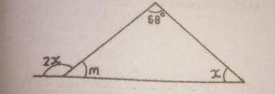 Find the value of m in the diagram
