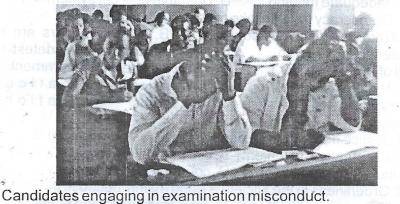Which of the following statement may be true about the behaviour of the candidates in the diagram?

