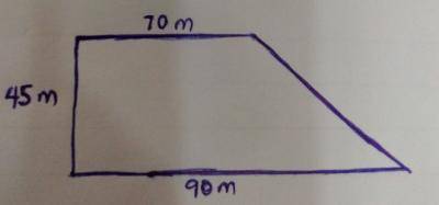 Calculate the area of the farmland.
