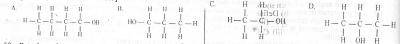 A primary alkanol has a molecular mass of 60. What is the structural formula of the compound? [C= 12.0, H= 1.0, O= 16.0)
