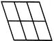 Count the number of parallelogram in the given figure.
