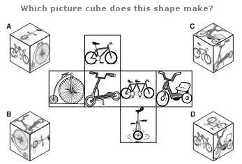 Which picture cube does this shape make?
