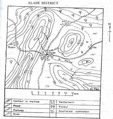 On the map above, R. Kafue takes its source from a
